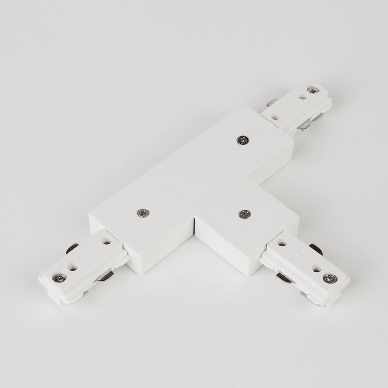 T no T lighting equipment シリコンコネクター T' Connector White - TR-TC-W | Project Collection